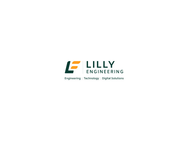 Lilly Engineering Brand Identity Redesign brand identity branding engineering graphic design logo logo design monogram rebranding typography visual identity