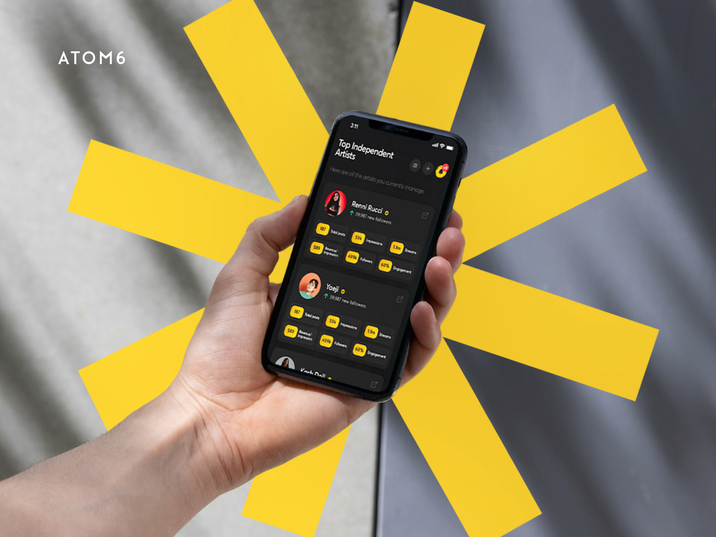 App design & dev - Ting dashboard design graphic design mobile app mobile app design motion graphics music ui uidesign ux