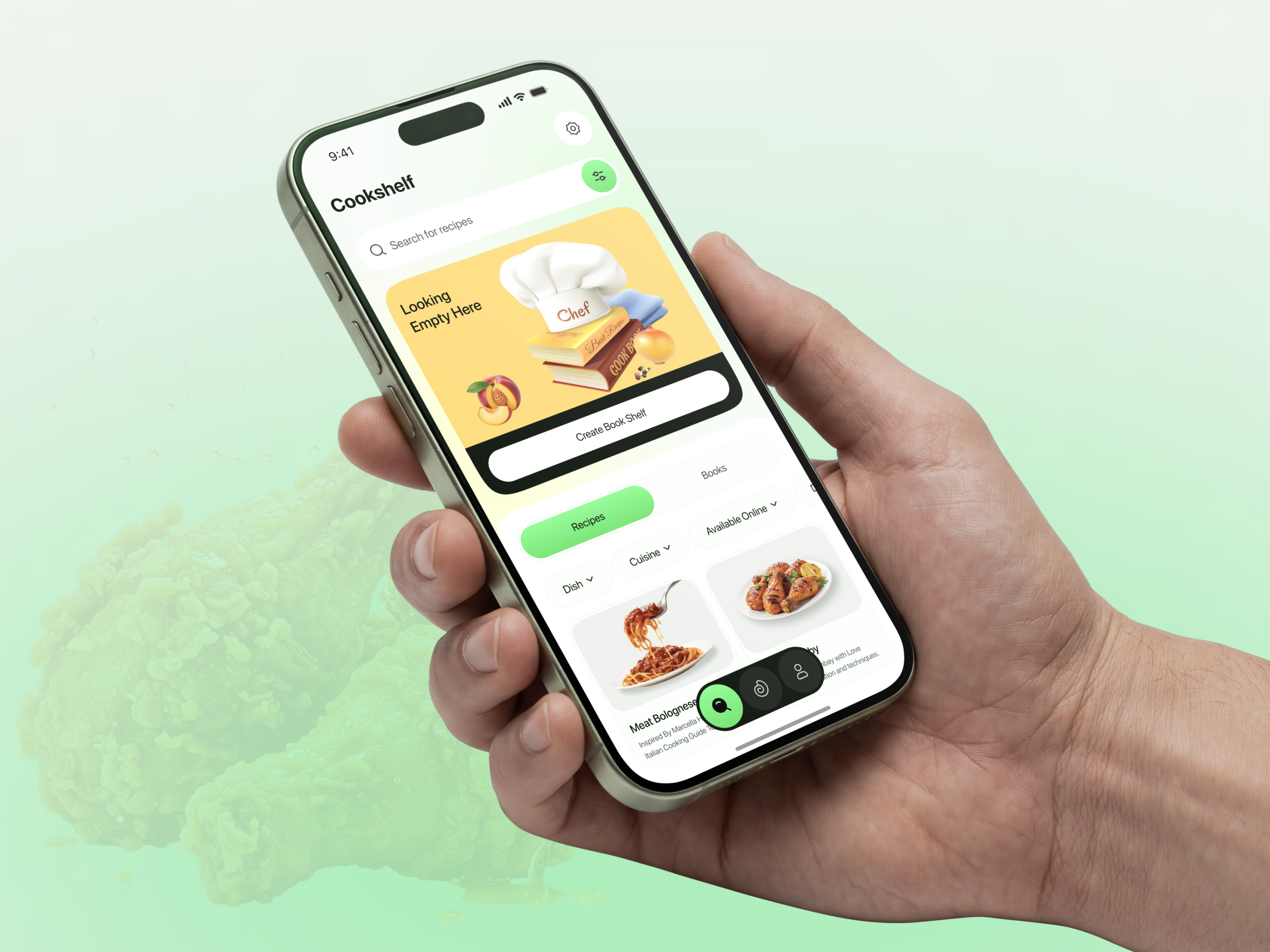 Cookbook Mobile App UI Design app app design app interface booking page cook book dribbble figma food app interface mobile app mobile app ui product recipe app ui design ui ux ux design web