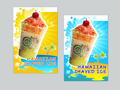 Cocomero - Shaved Ice Wall Posters branding graphic design photo photoshop poster design