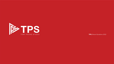 Brand guidelines: TPS - Tony Phùng Studio brand guideline brand guidelines branding design graphic design key visual logo vector