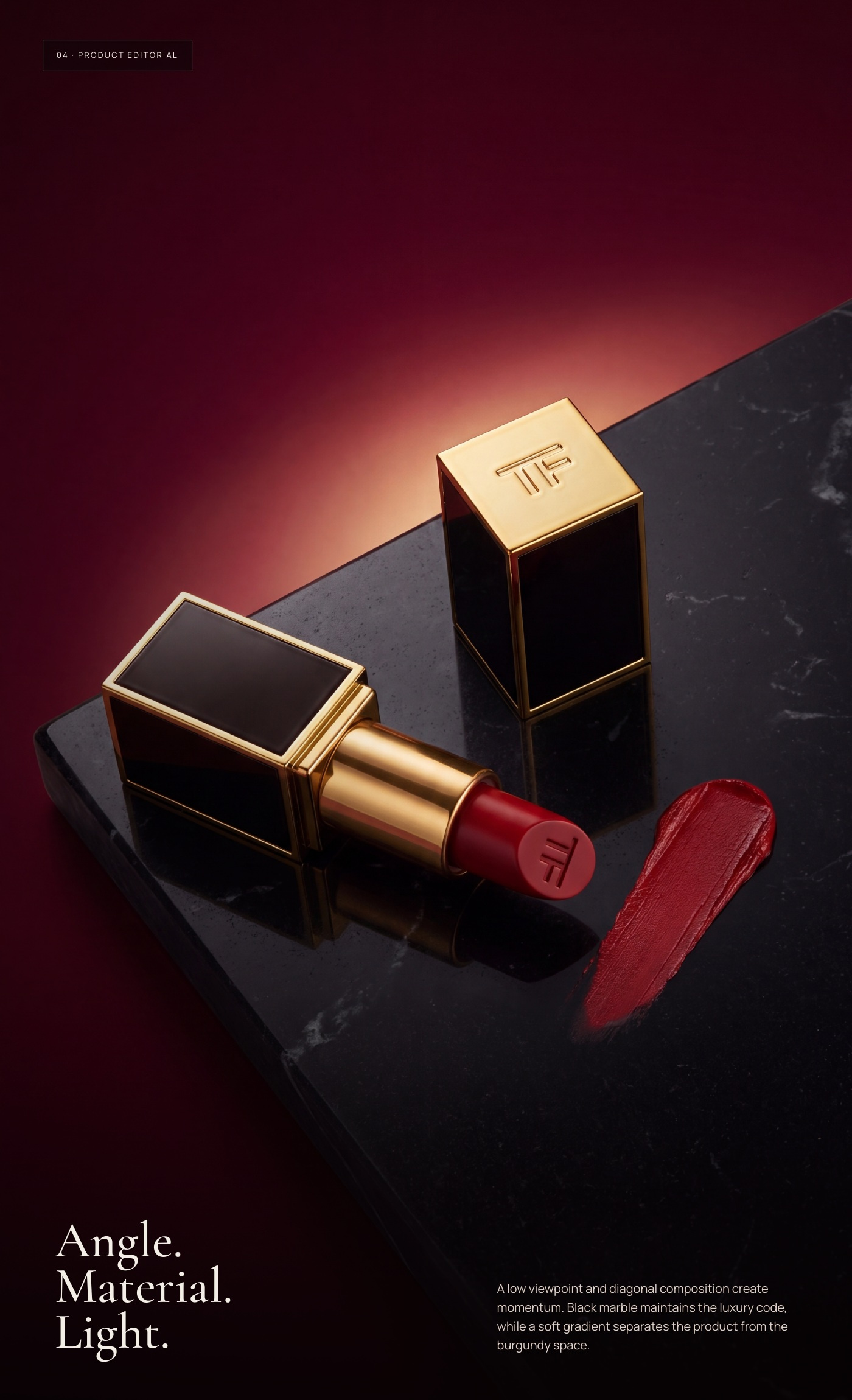 Cosmetics AI Campaign lipstick concept advertising ai amazon beauty branding commercial cosmetics ecommerce editorial photography graphic design lipstick product photography social media