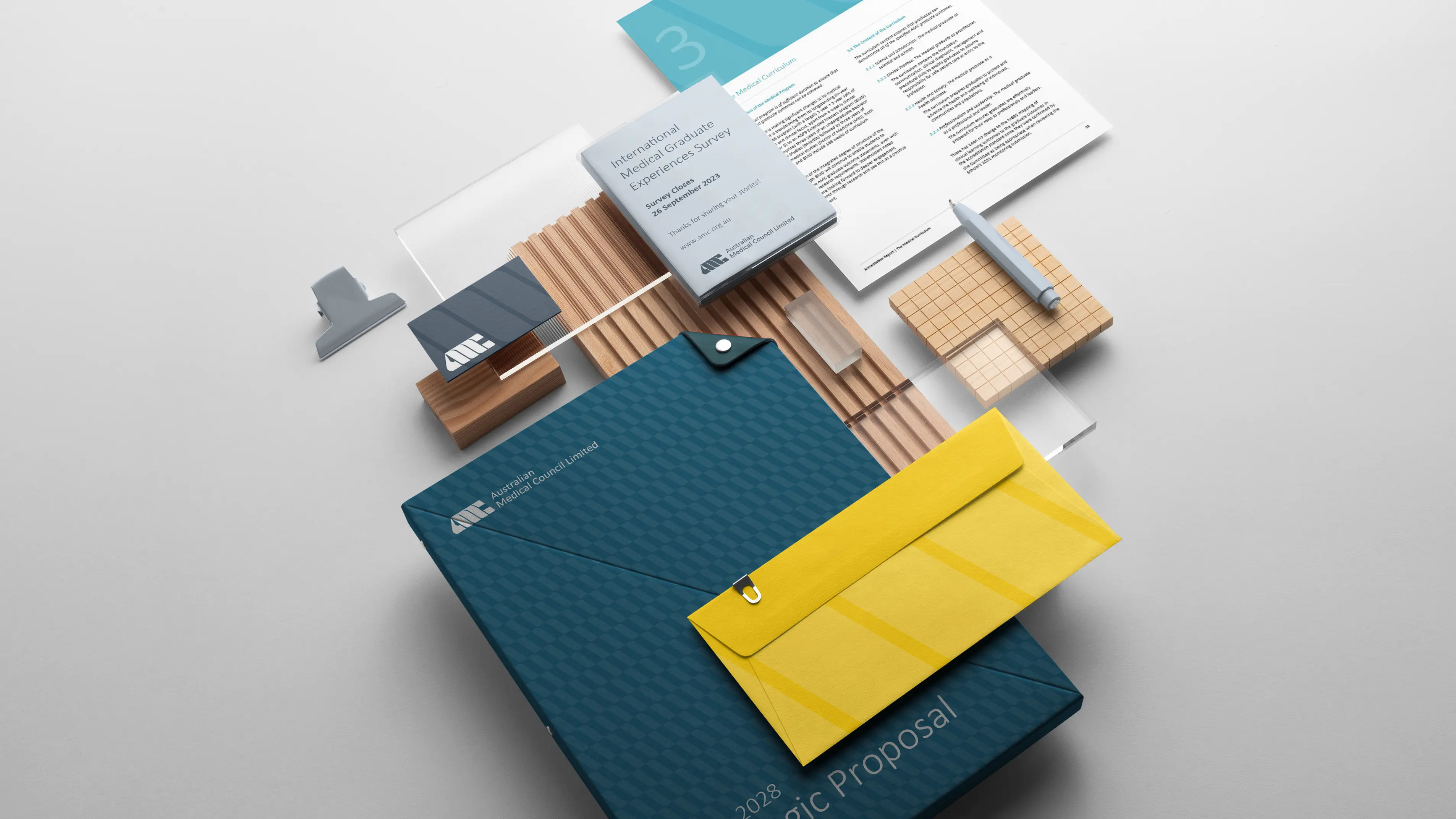 Australian Medical Council - Brand Identity & Graphic Design brand identity brand strategy branding graphic design healthcare healthcare branding medical publication design rebranding visual identity