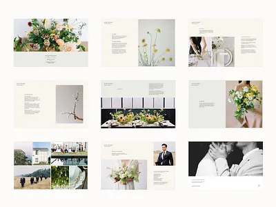 Hawthorn Digital Collateral II branding design digital collateral graphic design pricing guide services guide typography