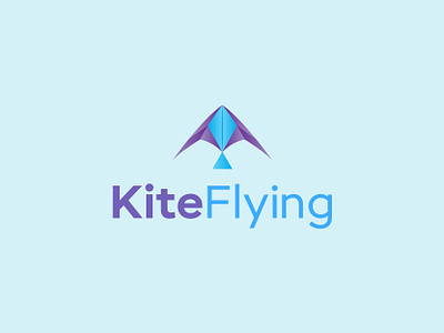 Kite-Flying combine logo design combine logo creative flying logo kite flying combine logo kite logo kiteflying logo logo minimal new logo unique logo