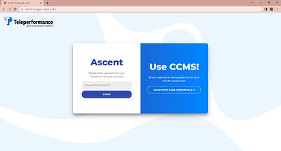 Ascent Two-way Login figma login login page ui user interface web design