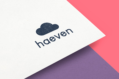 Haeven Logo brand design branding graphic design logo logo design mockup vector