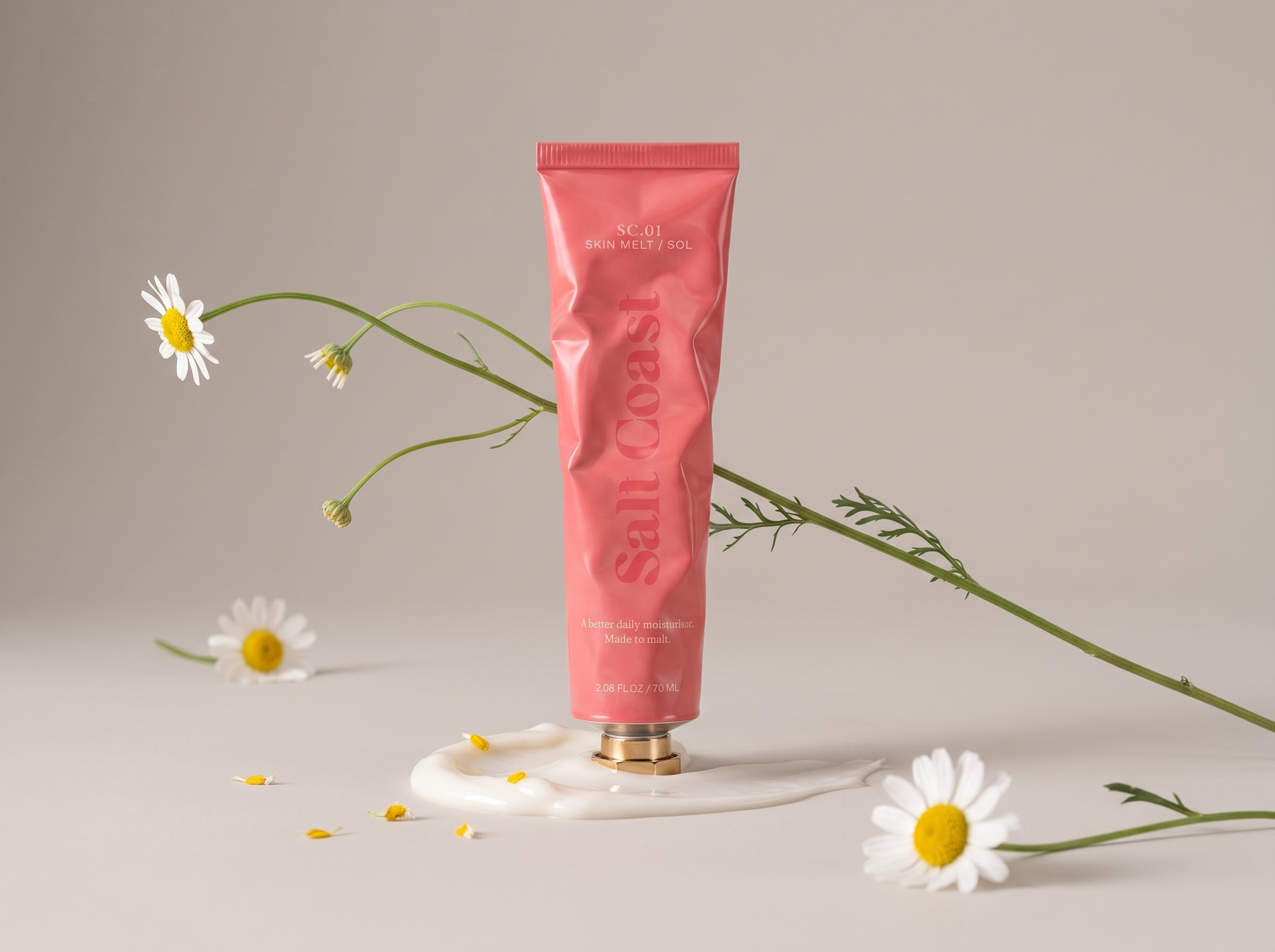 Salt Coast Tube - Packaging Design aesop beauty cosmetic cream creams female graphic design label packaging skin skincare tube women