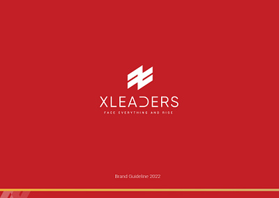 Brand guidelines: XLeaders brand guideline brand guidelines branding design graphic design illustration key visual logo vector