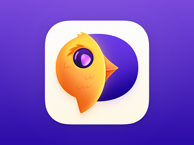 Birdy App Icon app icon app icon design icon icon design macos app icon