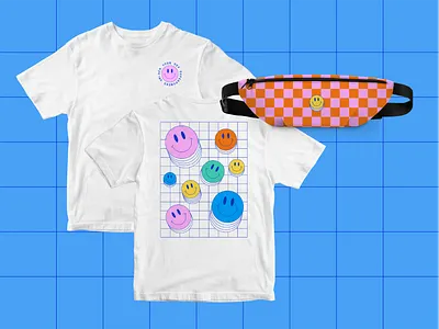 Girls Who Code x Webflow branding coding colorful design empowerment fanny pack girls who code graphic design illustration merch merchandise swag tshirt web development webflow