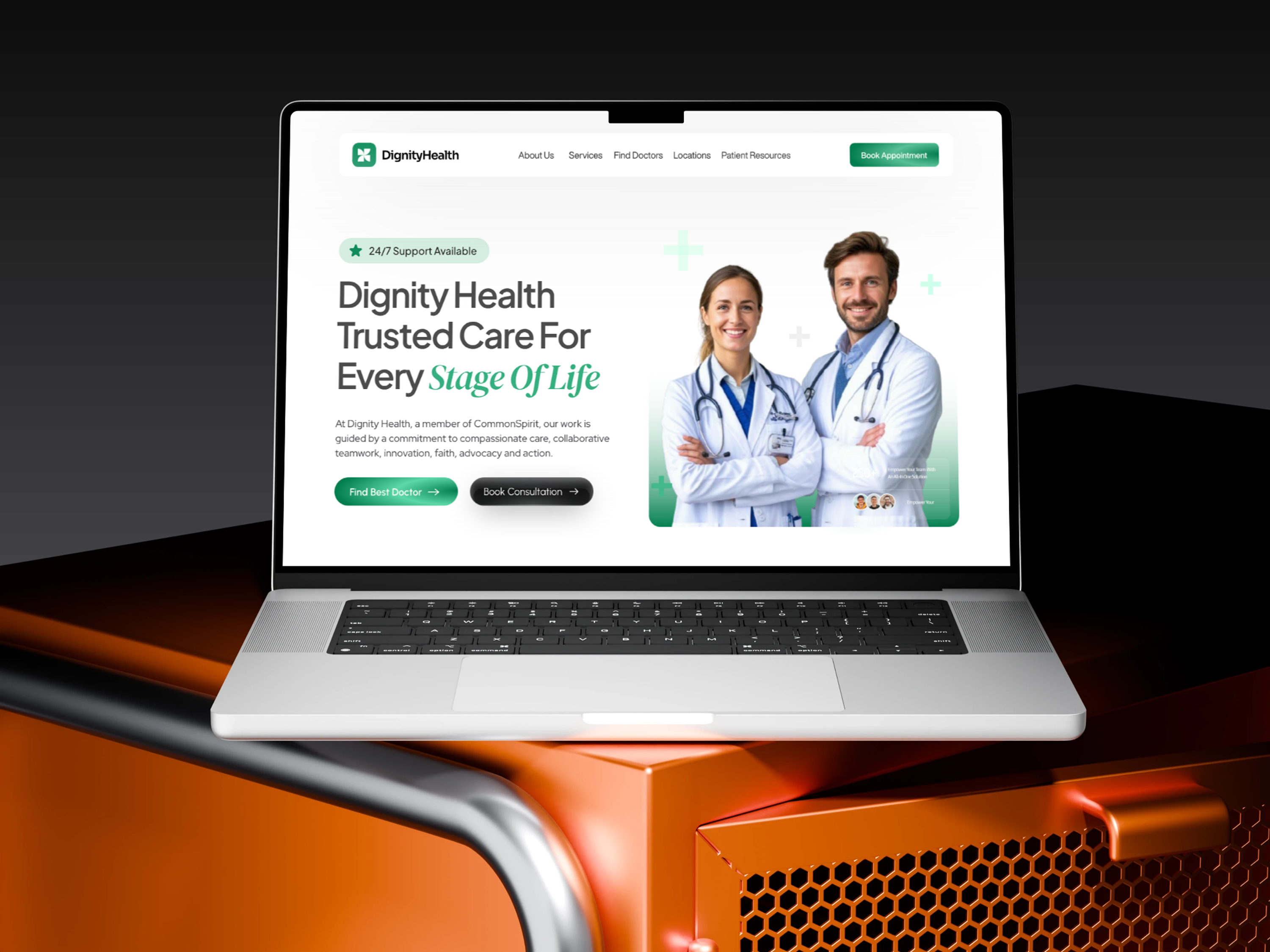 Healthcare Website Landing Page Design app design dashboard design design figma design figma website illustration landing page design ui ui design ui ux design