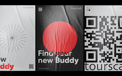 Tourscab / Posters abstract advertising branding design graphic graphic design identity illustration logo minimal minimalist poster print typography visual design