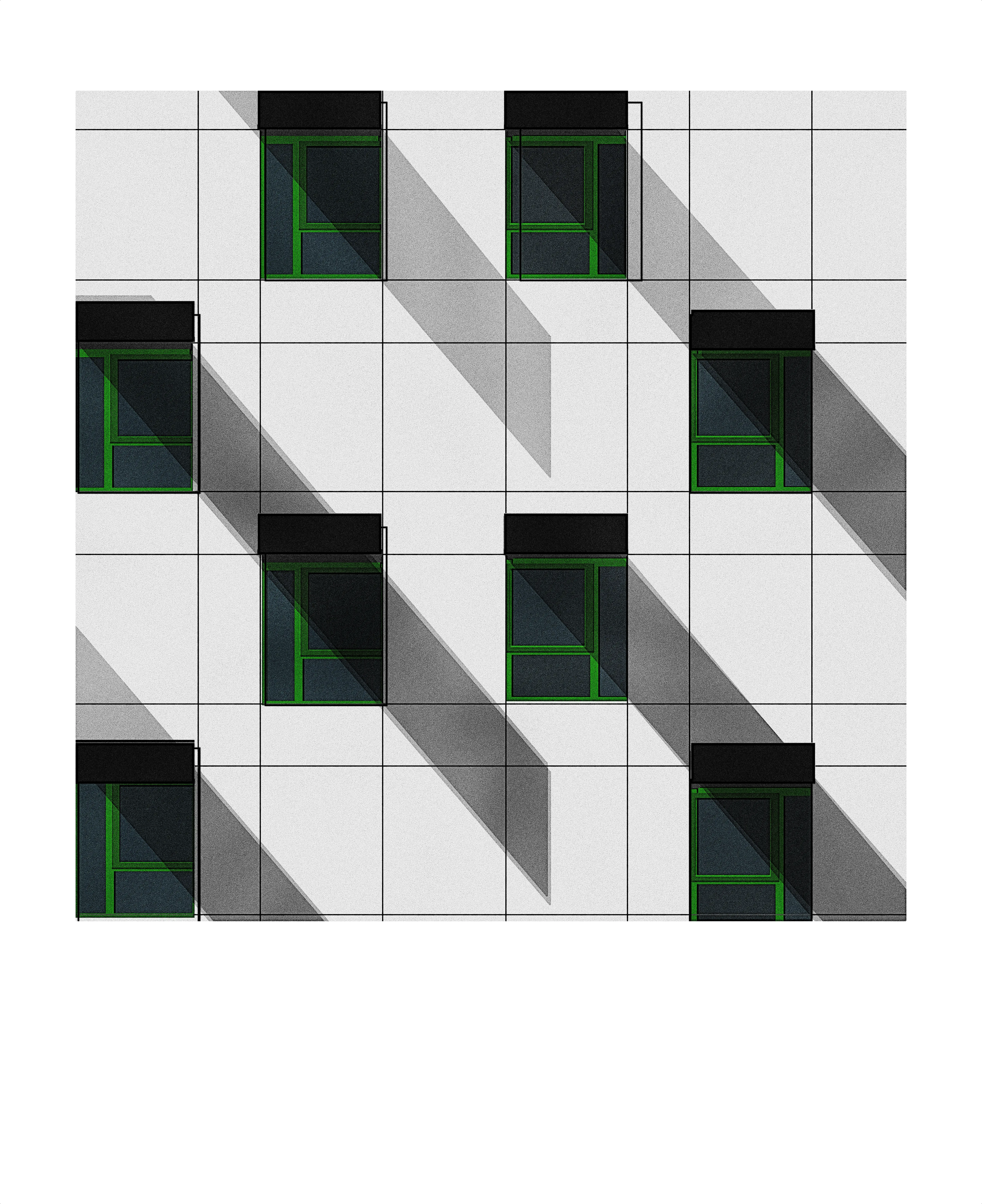 grids :: and a mistake grid illustration mistakes noise shadow shunte88 vector