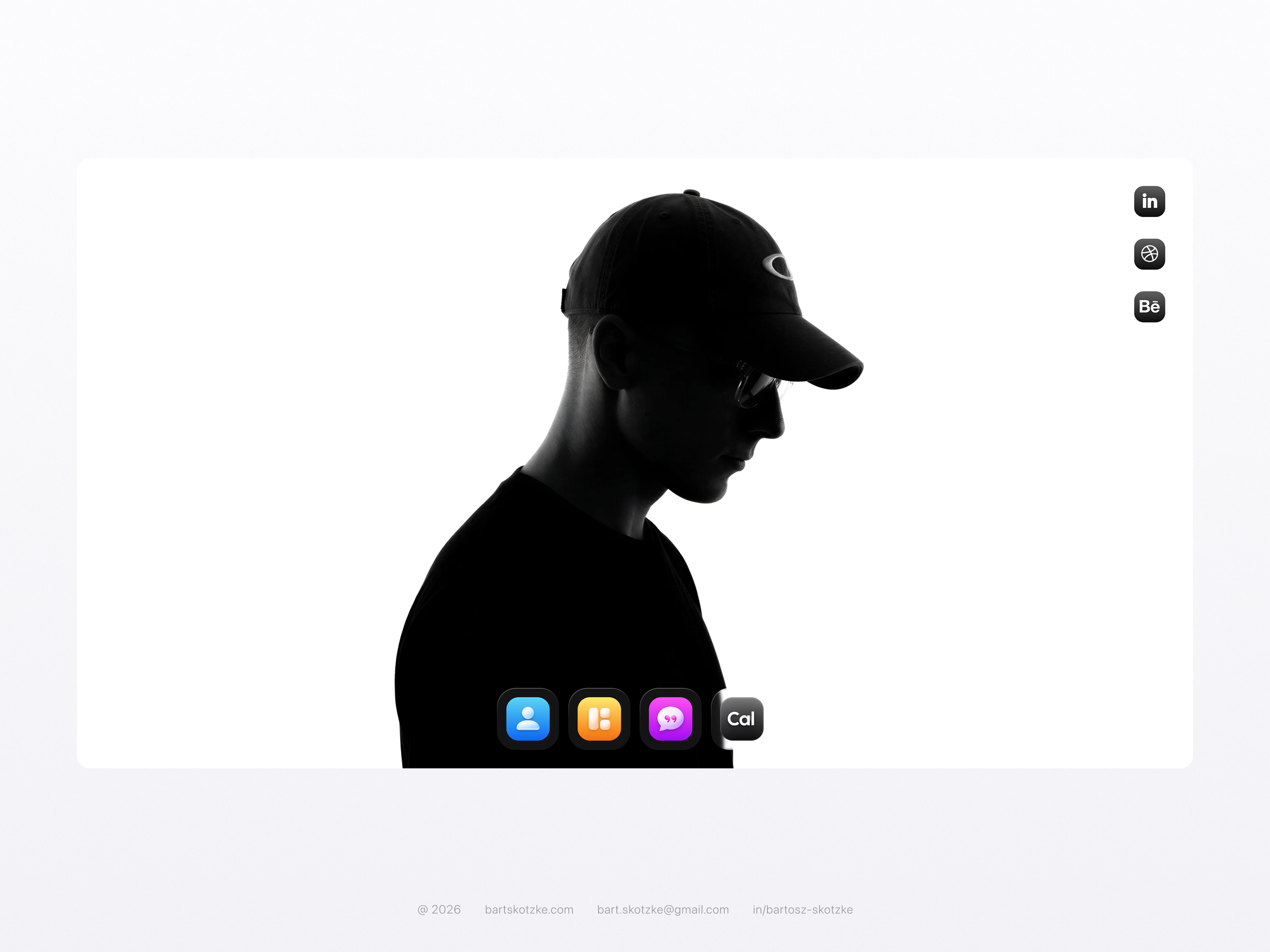 Portfolio website - bartskotzke.com app bartskotzke design desktop figma portfolio product product design ui ux