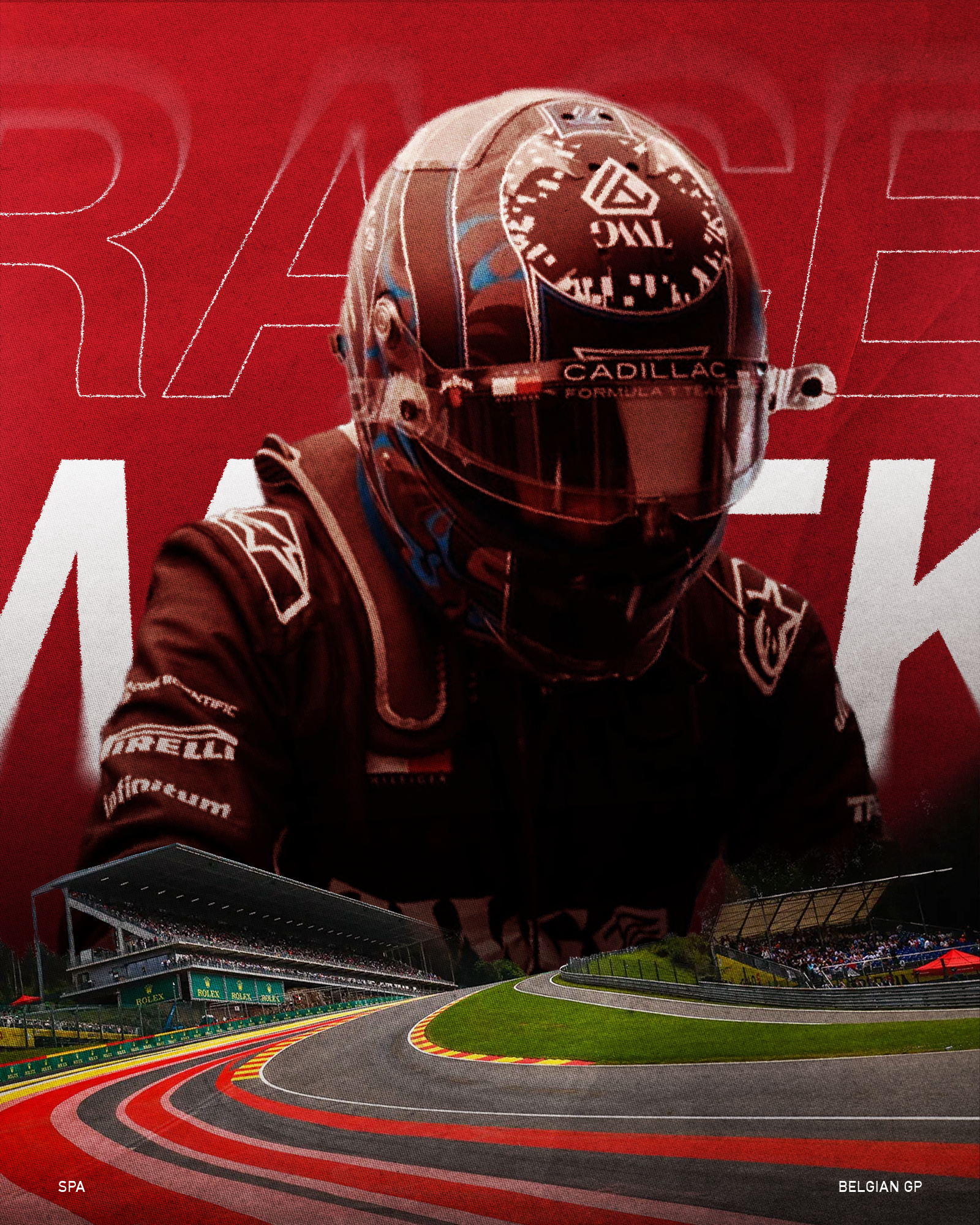 RACEWEEK SPA - poster design