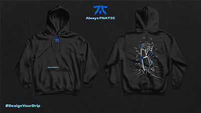 #DesignYourDrip Sweatshirt Fnatic contest epsort french graphic design merch