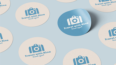 Logo for a travel agent branding design graphic design illustration logo logotype travel logo vector лого логотип фирменный стиль
