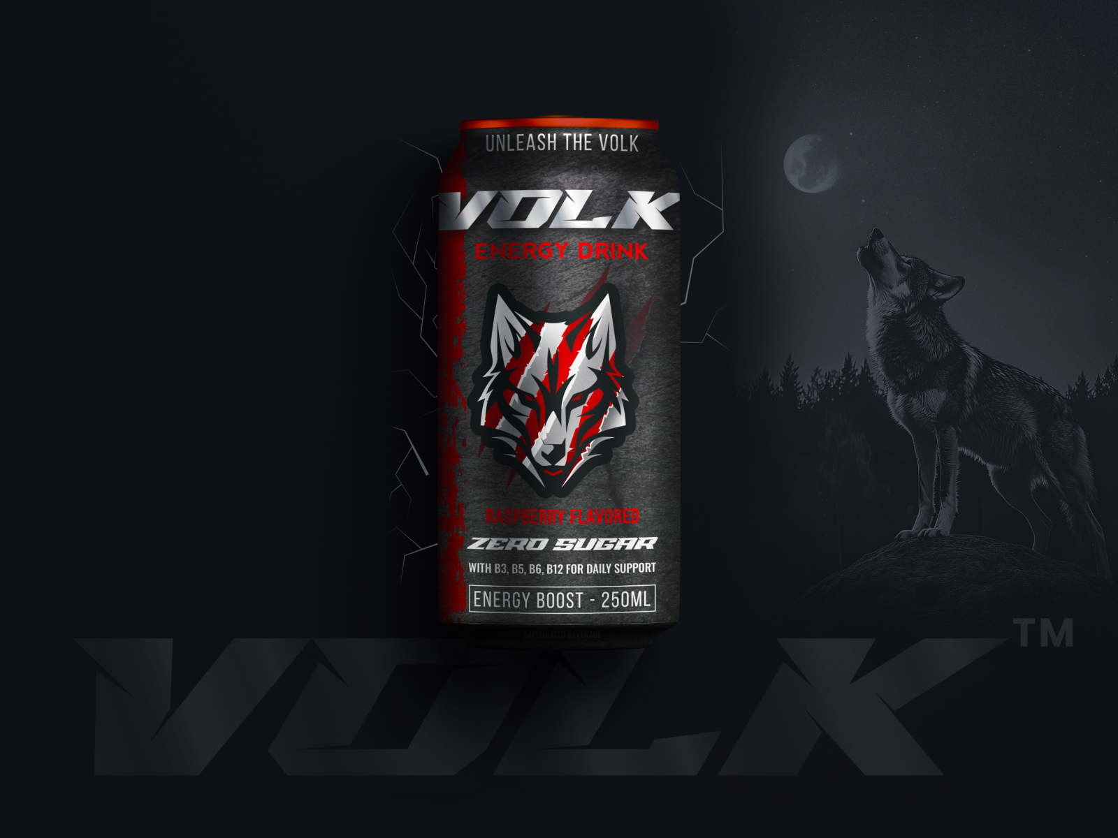 VOLK Energy Drink – Logo, Brand Identity & Can Packaging Design adobeillustrator beverage branddesigner brandidentity branding brandstrategy canpackaging creativebranding energydrink graphic design graphicdesign labeldesign logo logodesign mockup packaging packagingdesign productbranding typography visualidentity