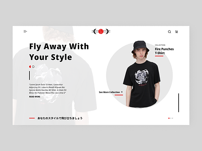 Website Design - Clothing brand app brand branding clothing design e commerce ecommerce fashion graphic design illustration logo mobile app style ui uiux ux vector web web design website