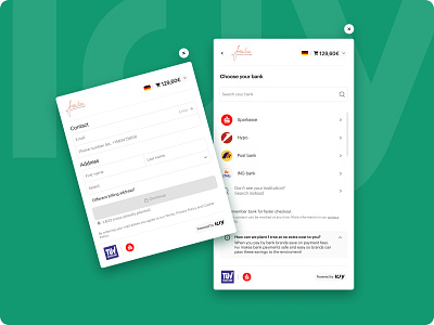 Ivy - Checkout design designsystem ui ux