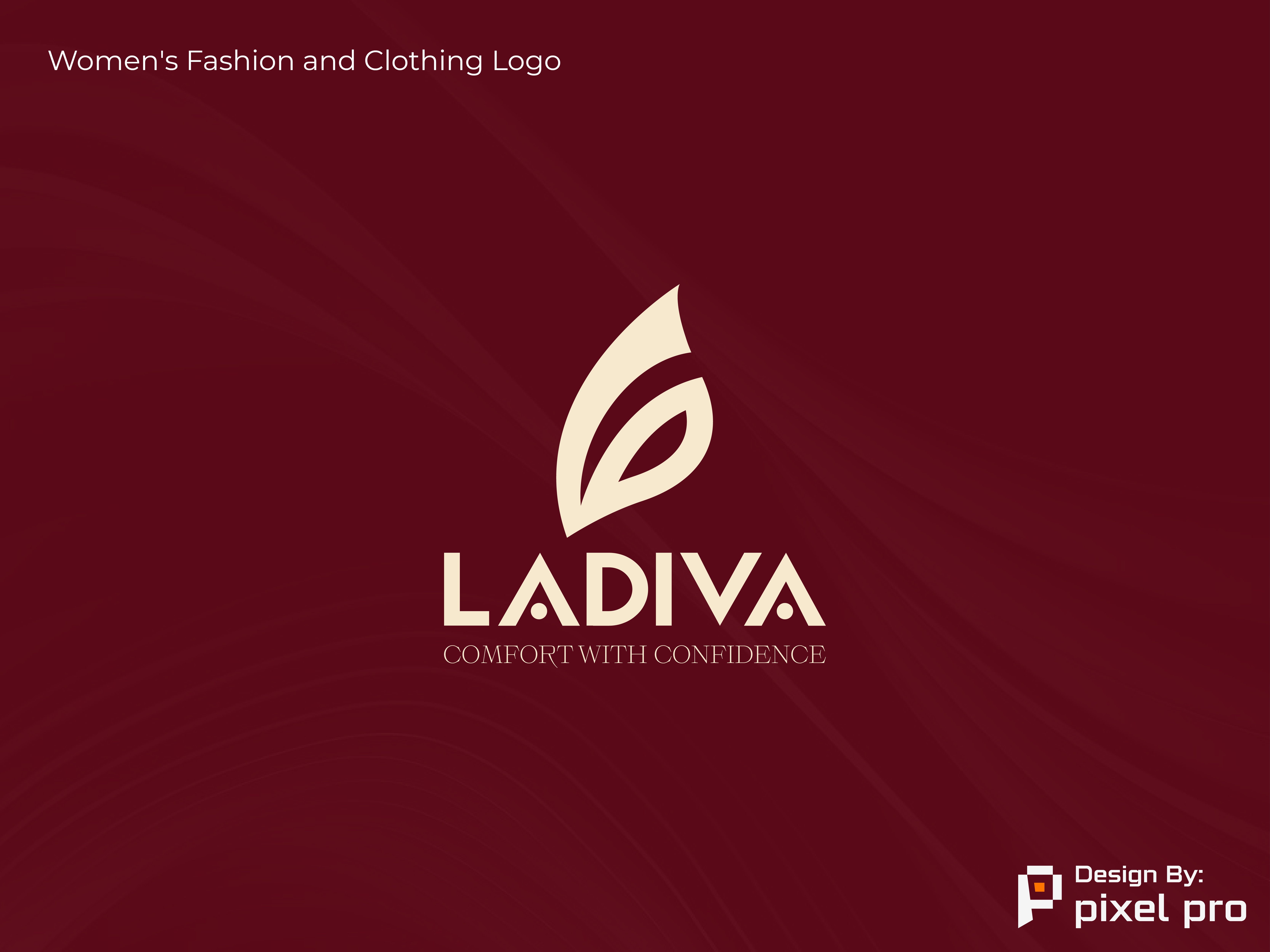 Luxury Fashion Logo, Clothing Brand Identity with Leaf Symbol apparel branding boutique branding branding clothing brand logo clothing branding custom monogram fashion branding fashion logo feminine branding ld monogram leaf logo lifestyle branding logo luxury fashion branding luxury logo minimalist logo premium logo visual identity womens clothing brand womens fashion logo