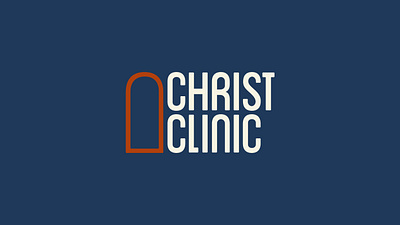 Christ Clinic: Brand Identity branding business card design graphic design logo medical nonprofit typography