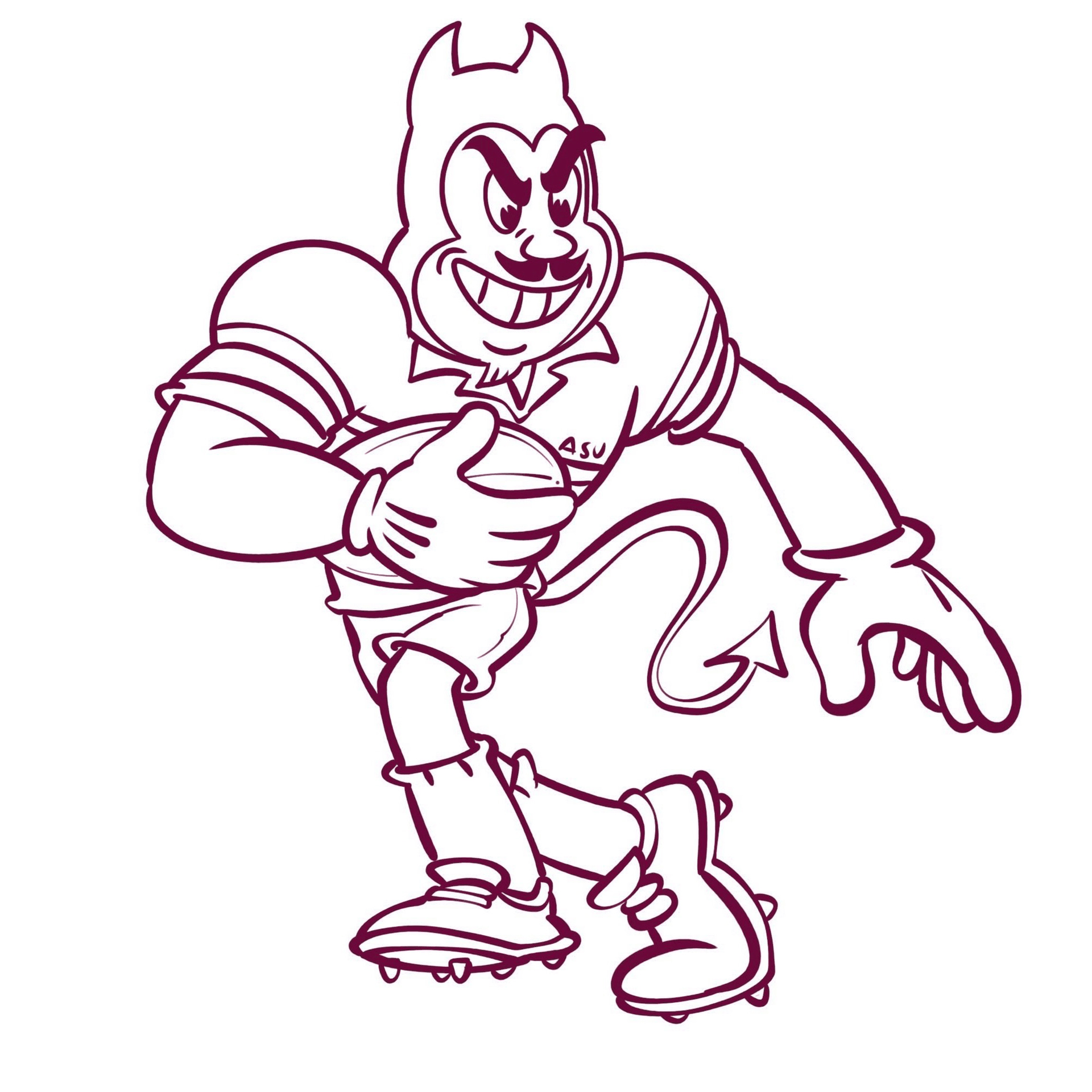 Arizona State University Apparel by kitbashed on Dribbble