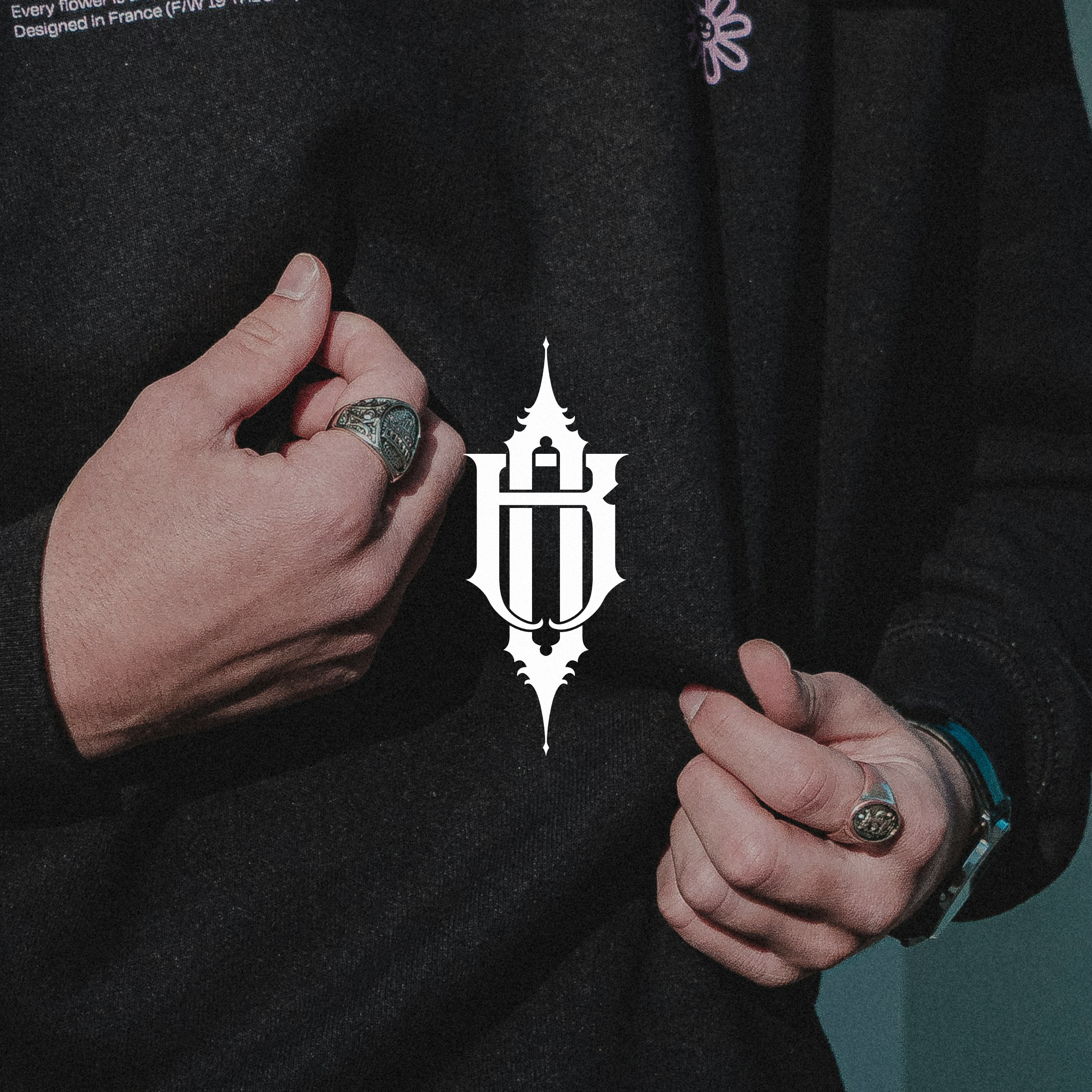 ROODY ORTON MONOGRAM LOGO apparel apparellogo branding brandlogo clothing clothinglogo design graphic design logo studiologo tattooartist tattooink tattoologo tattoostudio typography vector