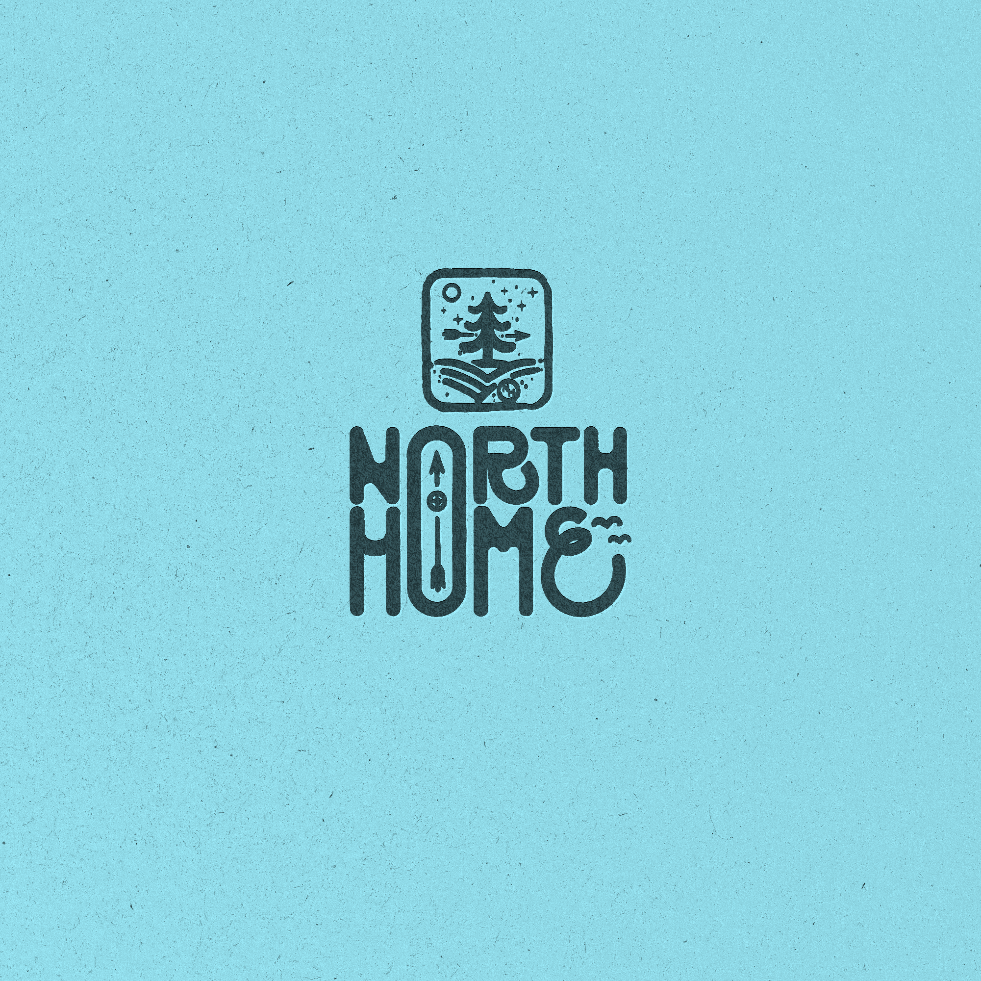 North Home / Camping 30dayoflogos branding camping design graphic design hiking illustration ink lettering logo norway scandi travel typography