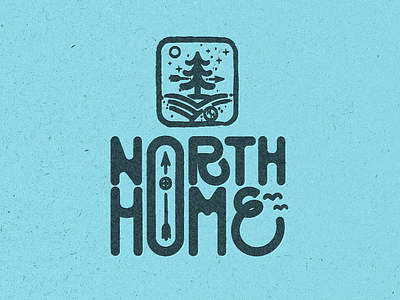 North Home / Camping 30dayoflogos branding camping design graphic design hiking illustration ink lettering logo norway scandi travel typography