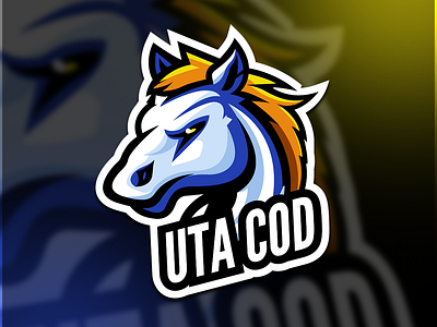 Horse Mascot Logo branding design esports gaming graphic design illustration logo mascot logo mascot logo design ui ux vector