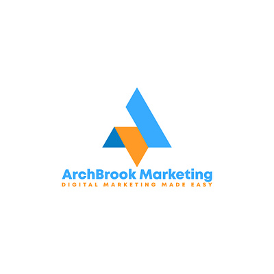ArchBrook Marketing Logo Design branddesign branding cloud logo custom logo design flat flatlogo graphic design illustration logo logocreate logodesign logoinspire logomaker logomasterss minimalist typography vector