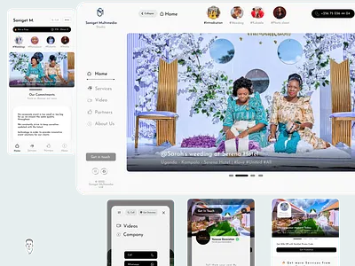 Photography - Saniget app camera design desktop mokcups multimedia photo photograph photography studio ui video