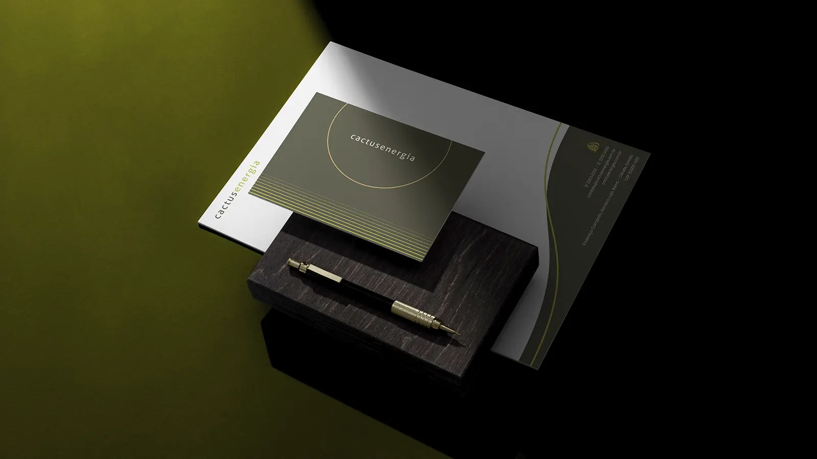 Cactus Energia Brand Identity