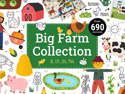 Big Farm Collection: 697 in 1 book