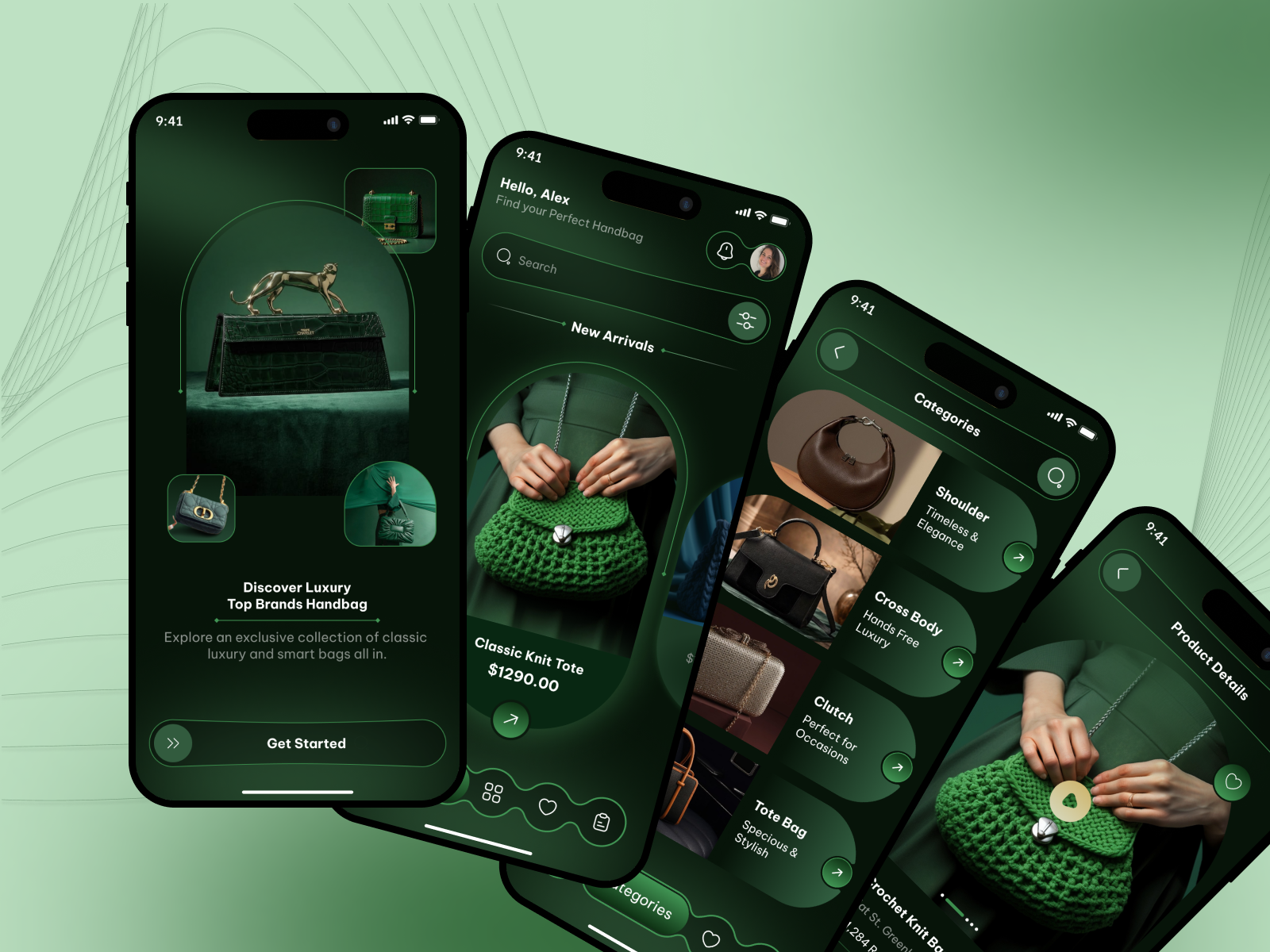 Handbag App Design app design app development app ui app ui ux bag app branding handbad store handbag handbag shopping app luxury handbag app mobile app mobile app design mobile apps smart handbag app stylish handbag ui ui design uiux woman handbag app womens bag