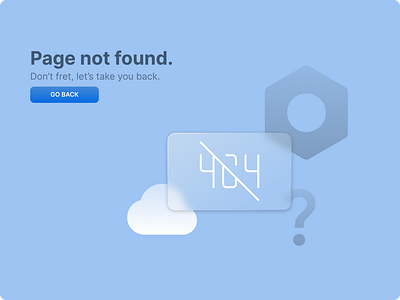 Daily UI Challenge 008- 404 404 404page blue casestudy dailyui design dribbble graphic design illustration ui