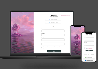 Daily UI adobexd checkout page figma graphic design landing page product design signup ui ux