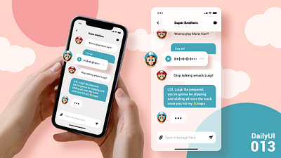 DailyUI 013 branding daily ui 013 dailyui design graphic design illustration luigi mario nintendo supermario ui ux