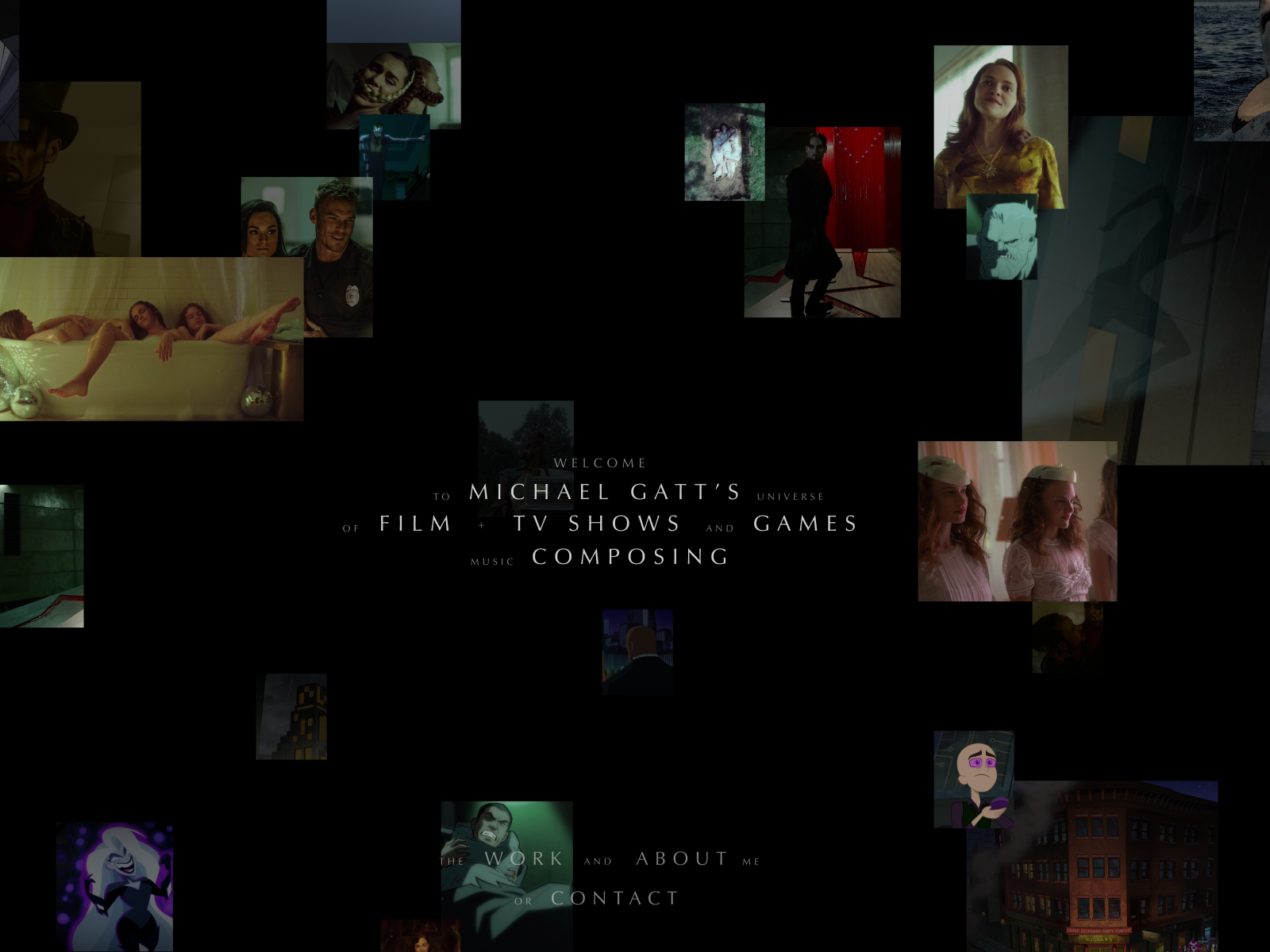 Michael Gatt Folio animation folio grid immersive interactive promo scroll storytelling synchronized ui ux web website