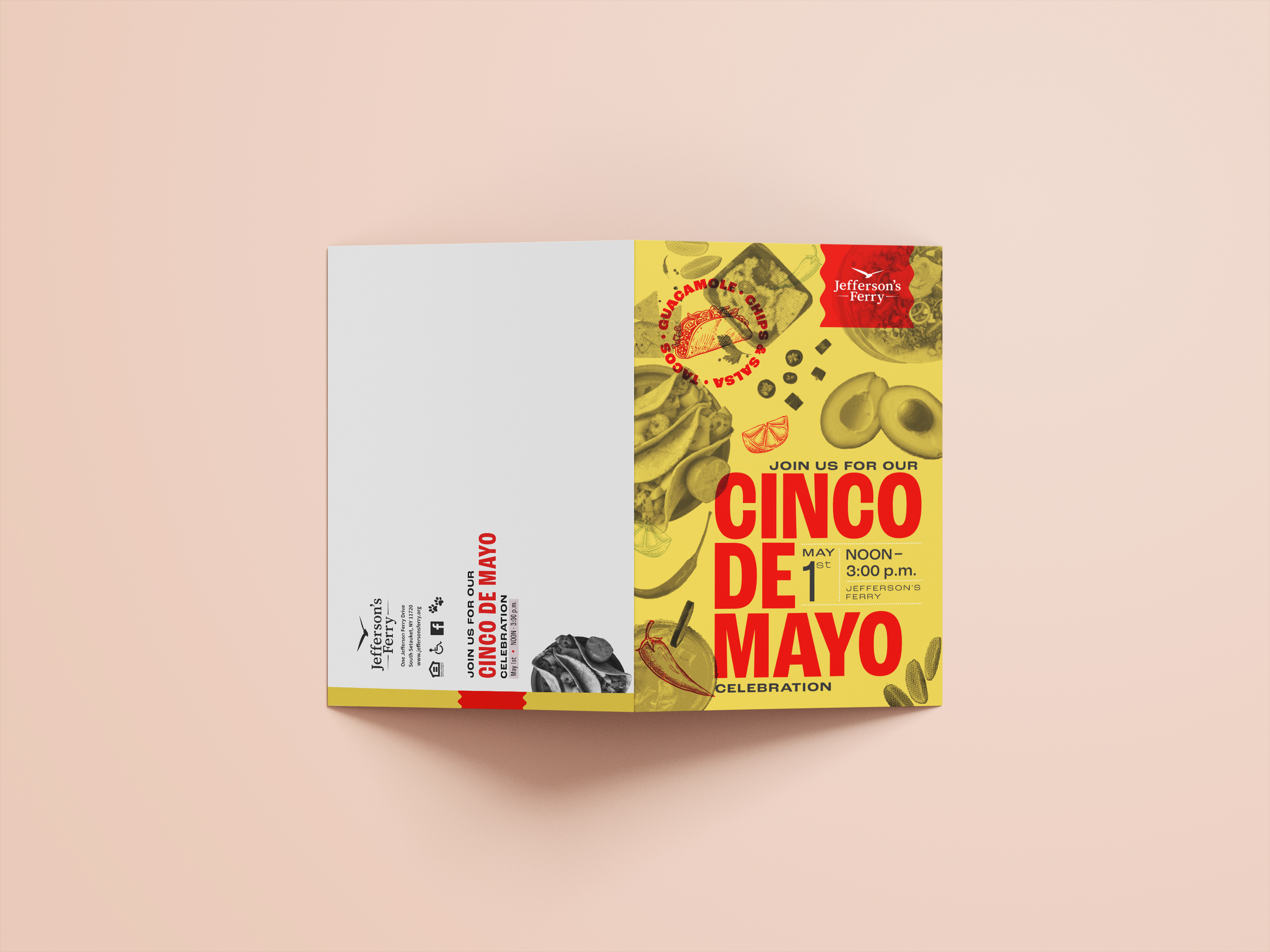 Cinco De Mayo Direct Mail graphic design