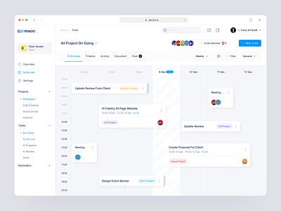 Penoo - To Do List Web App by Fariz Al Faridli 👍 for 10am Studio on ...
