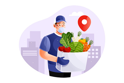 Healthy food delivery service in pandemic fresh