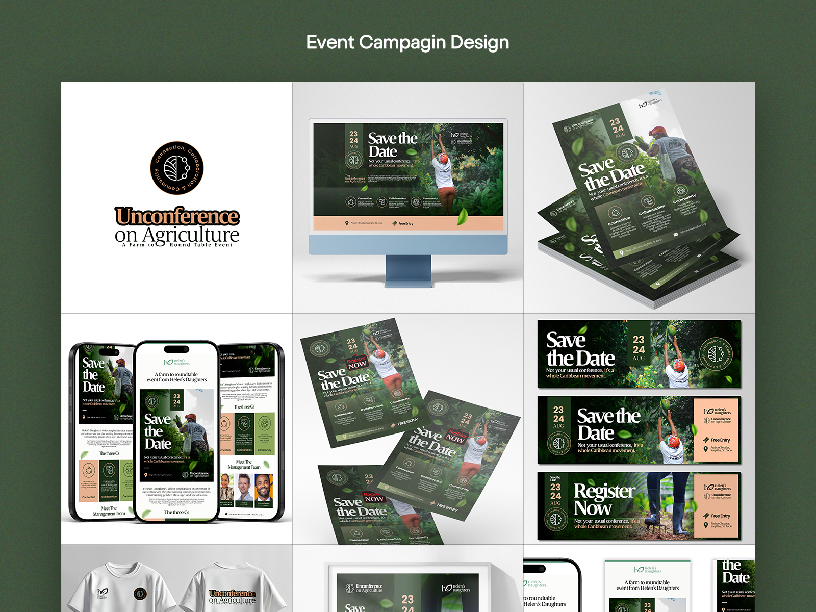Complete Event Branding branding campagin design event design graphic design infographics layout typography