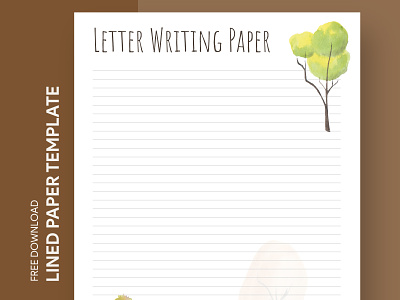 Letter Lined Paper Free Google Docs Template college docs document education google handwriting letter lined linedpaper note notepaper paper preschool print printing school stationery template templates university