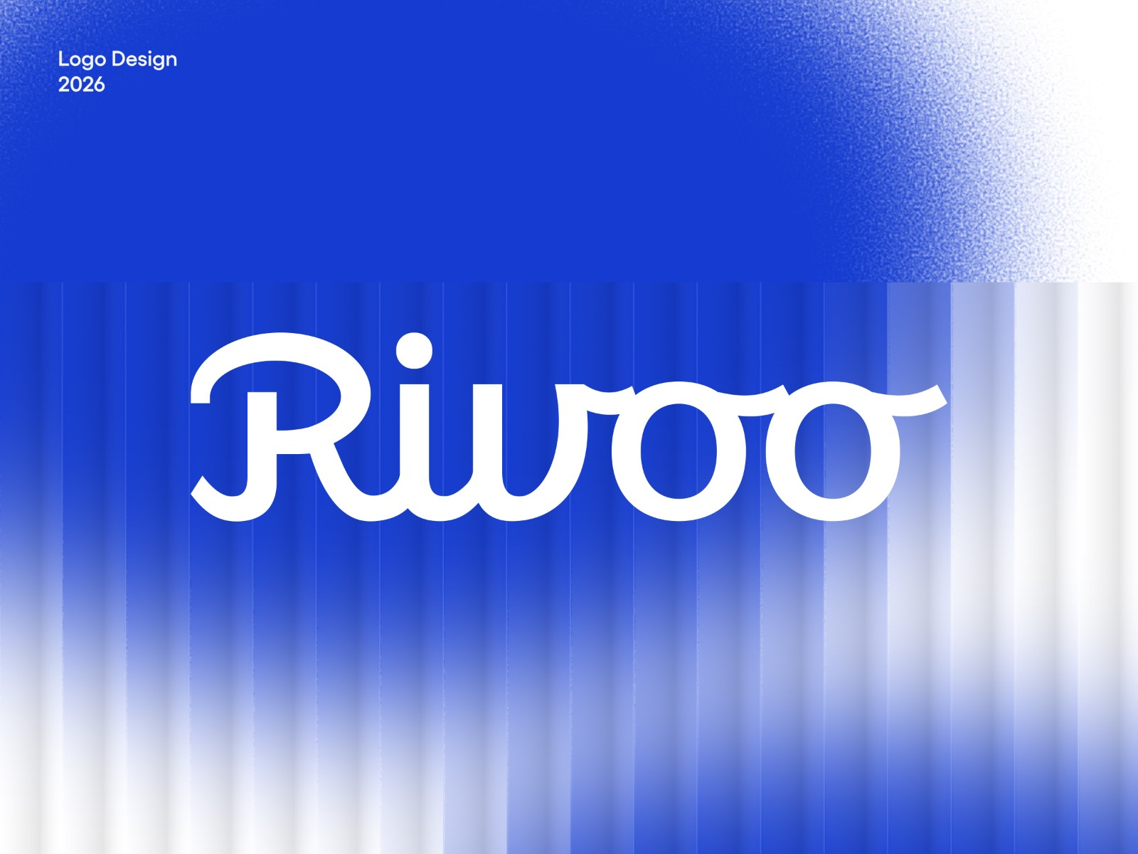 Example of Custom Wordmark Exploration for Rivoo