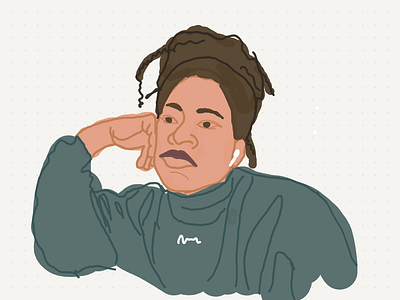 self portrait black people illustration people