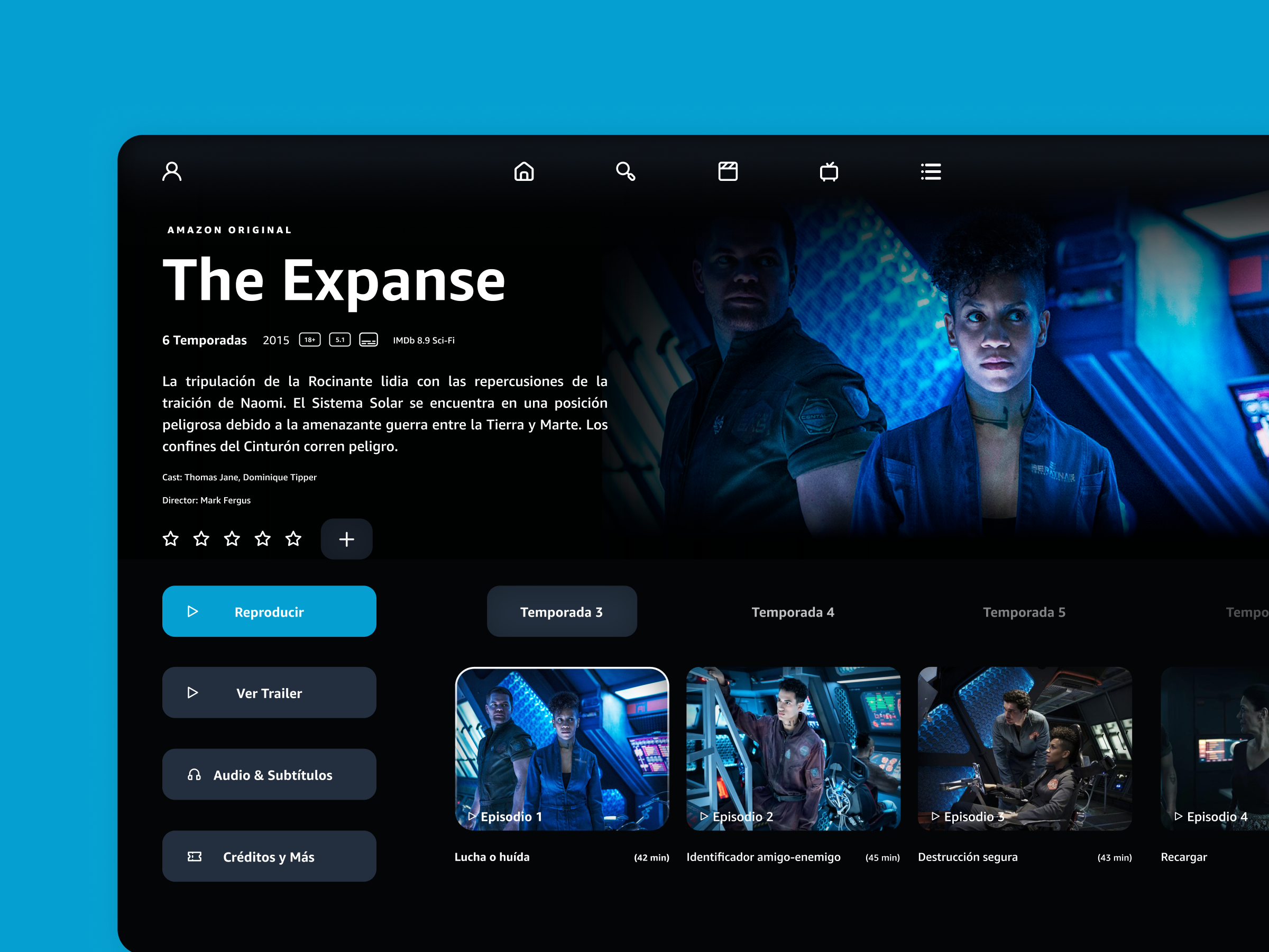 UX/UI Redesign Amazon Prime Video Smart TV | Case Study app design dark ui design movies netflix prime video shows smart tv ui ux