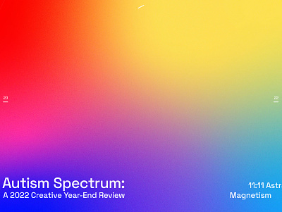 Autism Spectrum abstract autism color gradient graphic design hue light rainbow spectrum